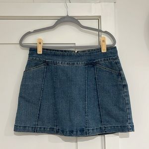 KIKIT Denim Mini Skirt Skort